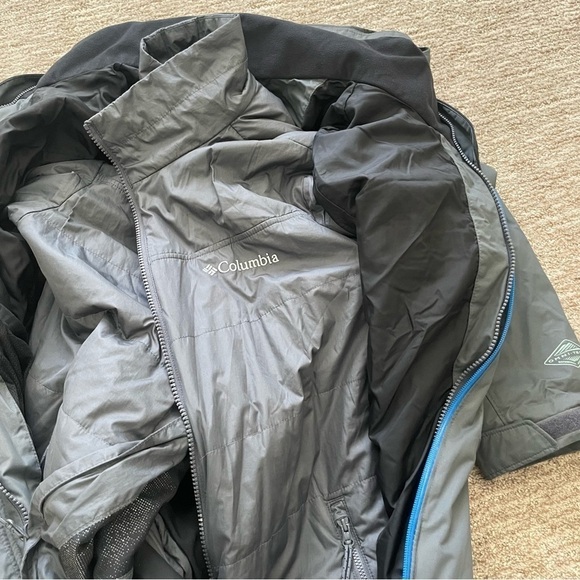 COLUMBIA Men's Nordic Point II Omni-Heat Interchange 3 In 1 Jacket - Picture 6 of 14